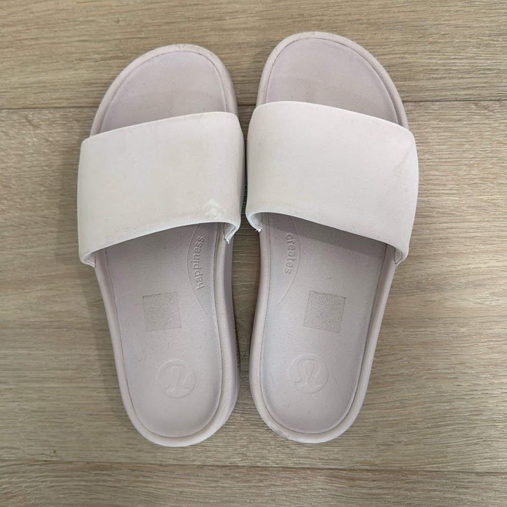 Lululemon slides. Ladies size 7